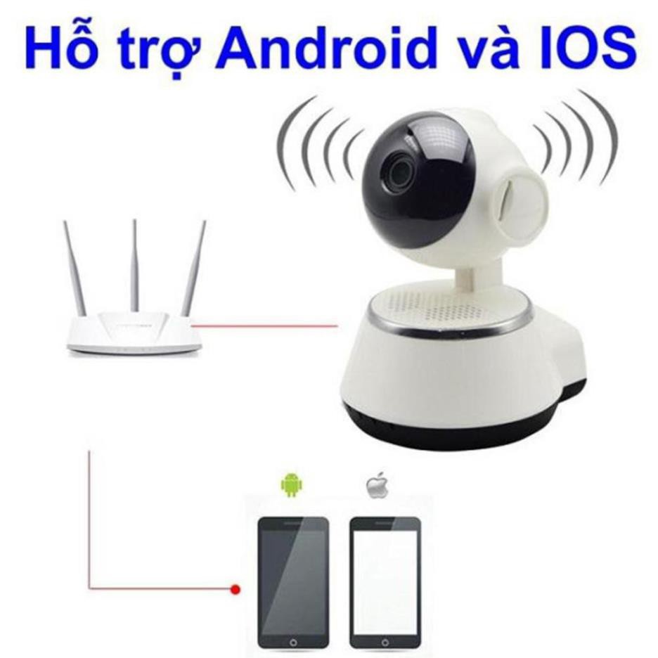 Camera an ninh trong nhà, Camera mini V380 âm thanh hai chiều dễ dàng cài đặt