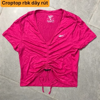 Áo Croptop nữ RBK dây rút