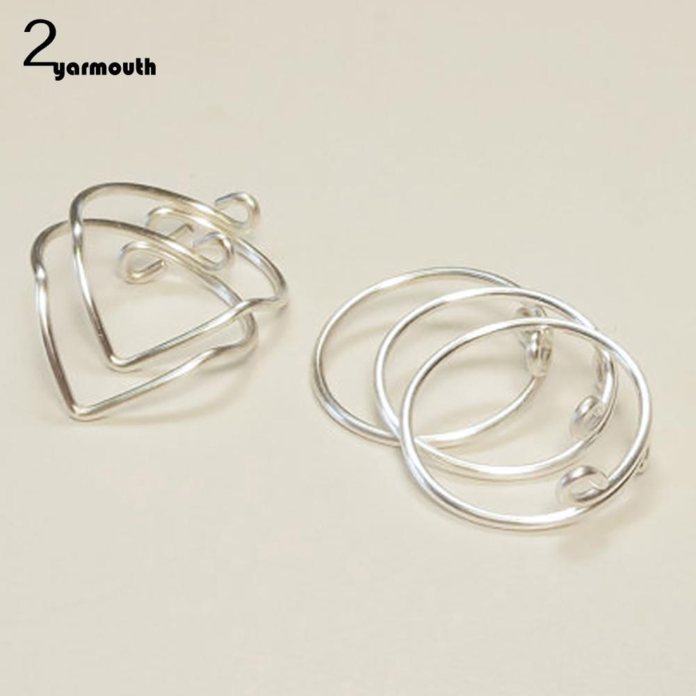 Set 5 Nhẫn Đeo Khớp Ngón Tay Kim Loại Thời Trang Nữ