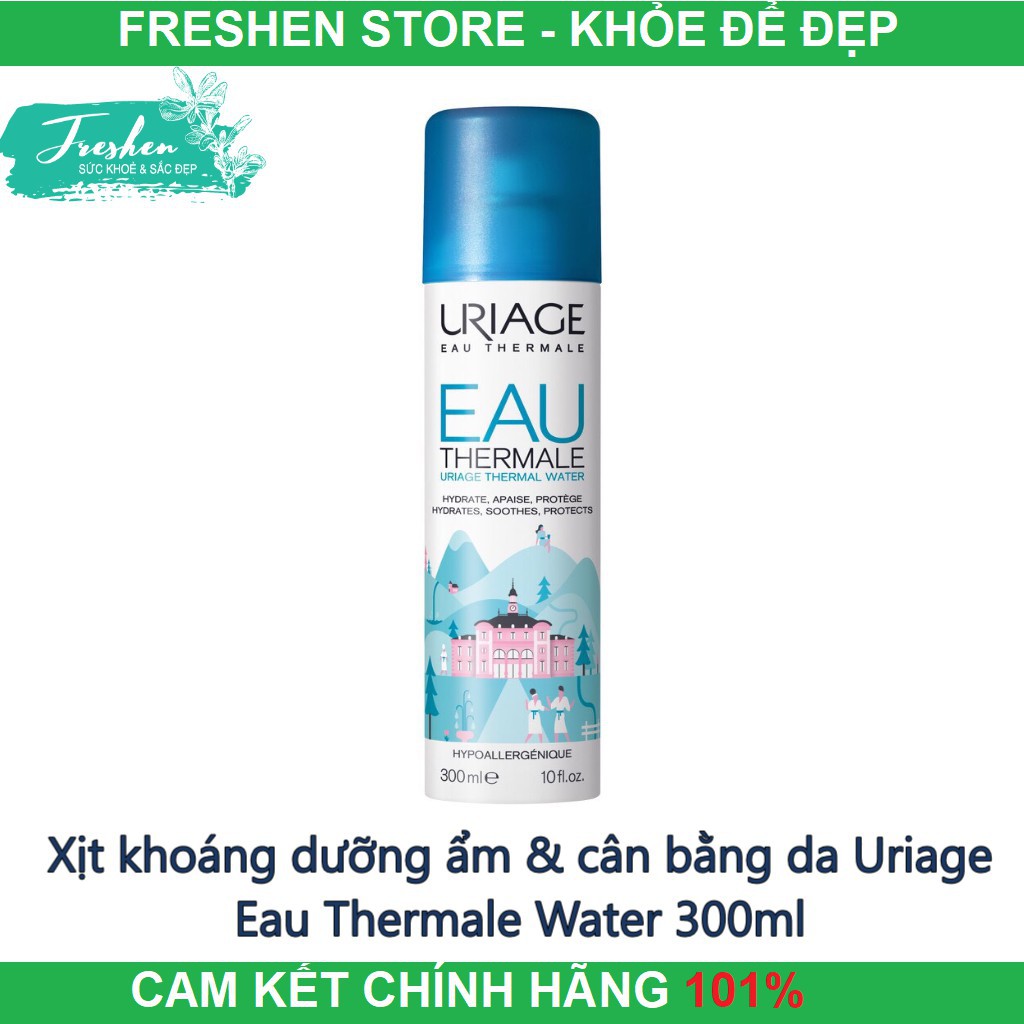 ✅ (CHÍNH HÃNG) Xịt khoáng dưỡng ẩm & cân bằng da Uriage Eau Thermale Water 300ml