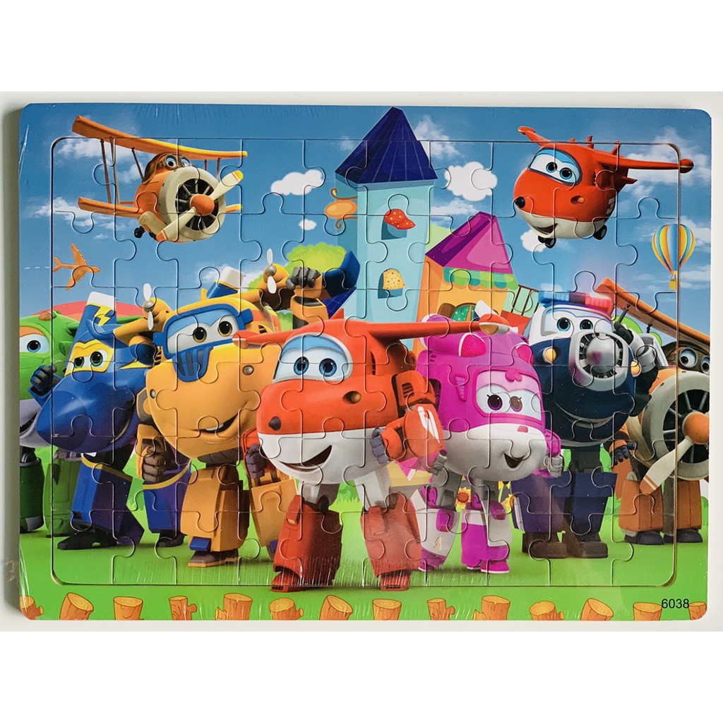 Tranh Ghép Hình Puzzle 60 mảnh gỗ giúp bé phát triển tư duy, tăng khả năng ghi nhớ (mẫu ngẫu nhiên)