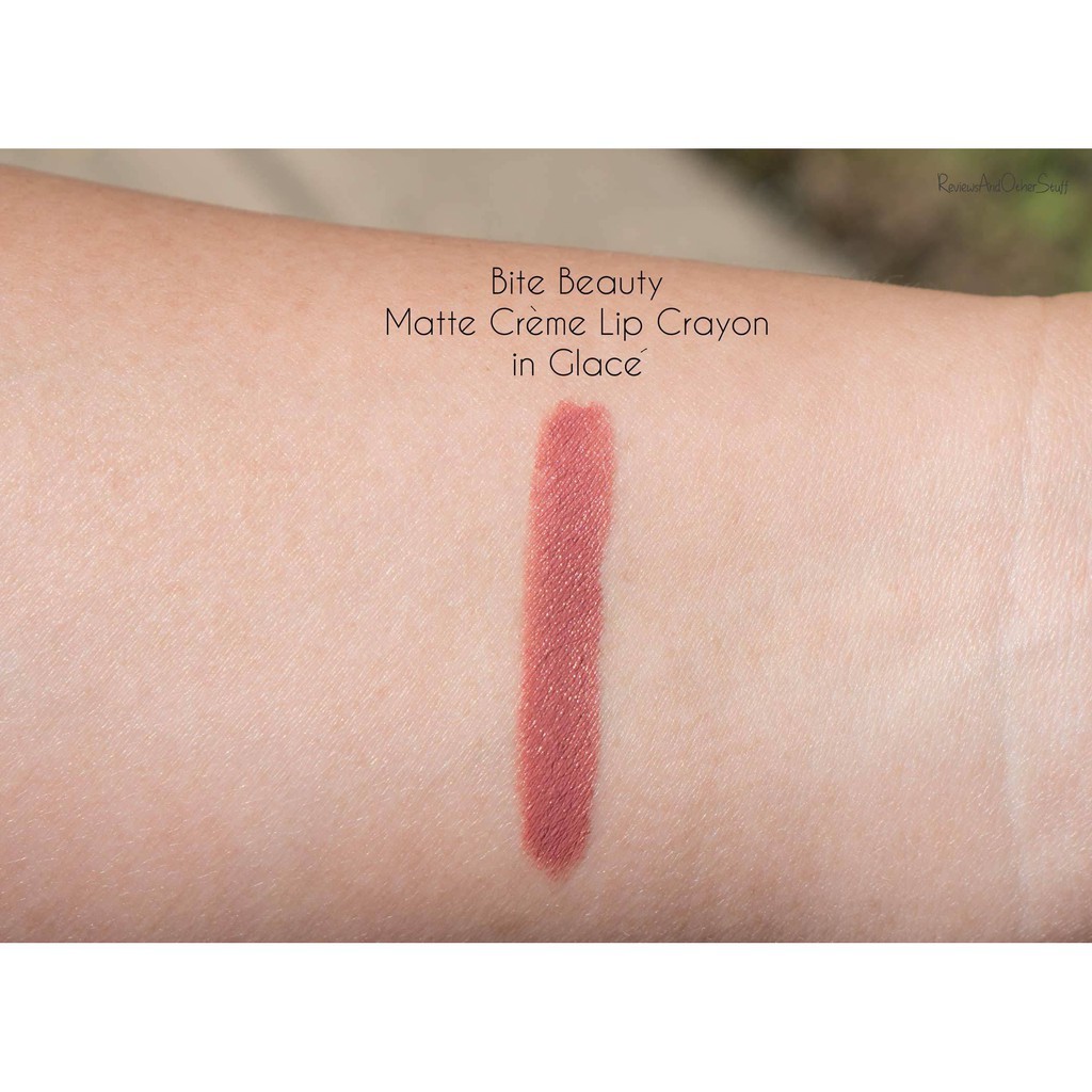 (Sẵn) Son Bút Chì Bite Beauty Matte Creme Lip Crayon Màu Glace