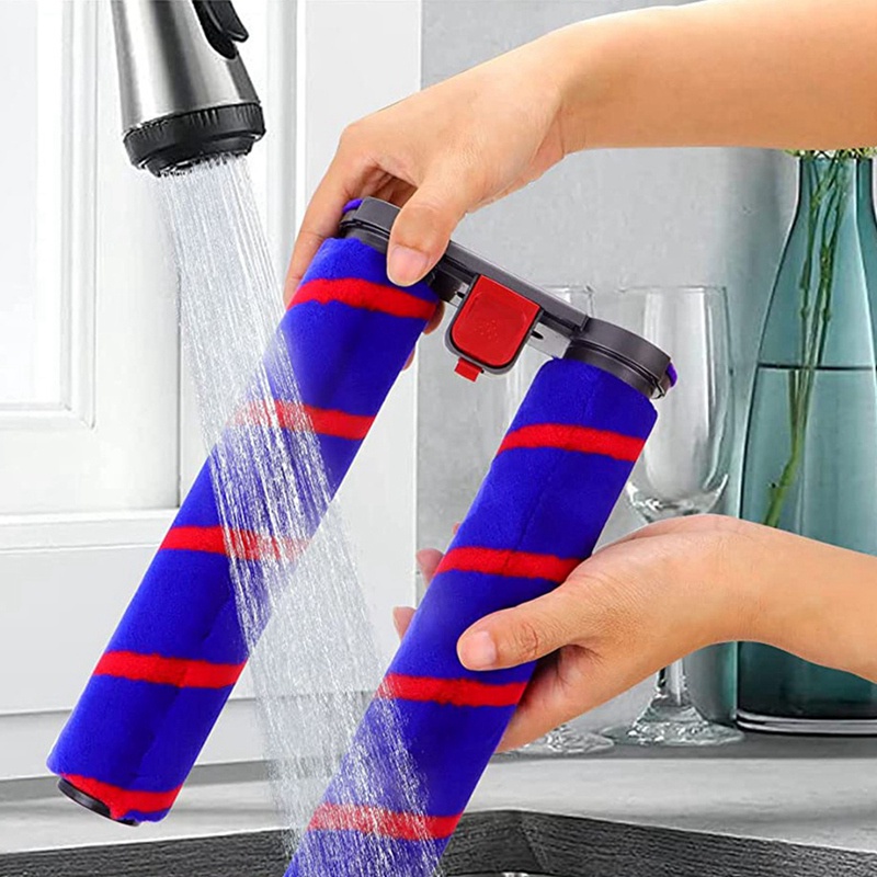 Chổi Lăn Điện Hai Đầu Có Đèn LED Cho Máy Hút Bụi Dyson V7 V8 V10 V11 V15