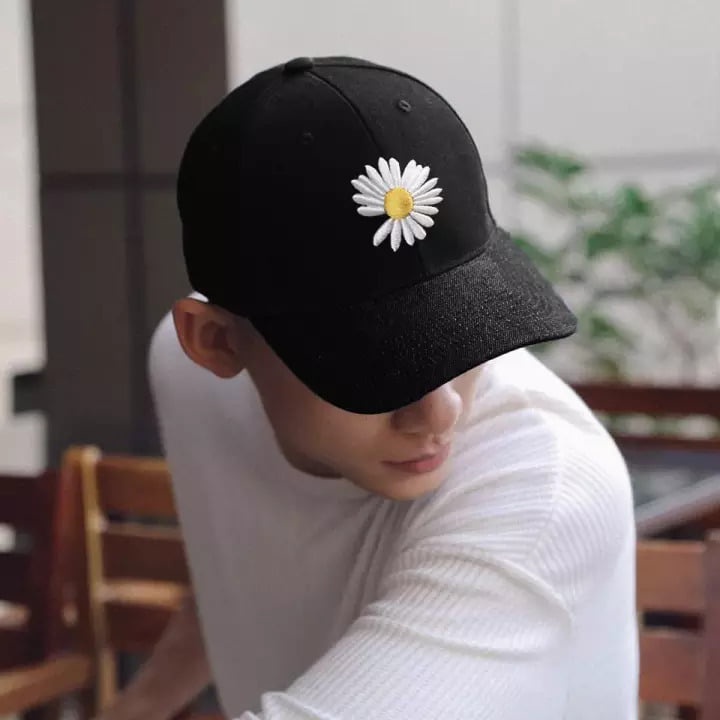 (SẴN HÀNG) Nón kết nam, mũ lưỡi trai nam nữ UNISEX HOA CÚC vải Kaki dày siêu chất và ngầu (Ảnh thật)