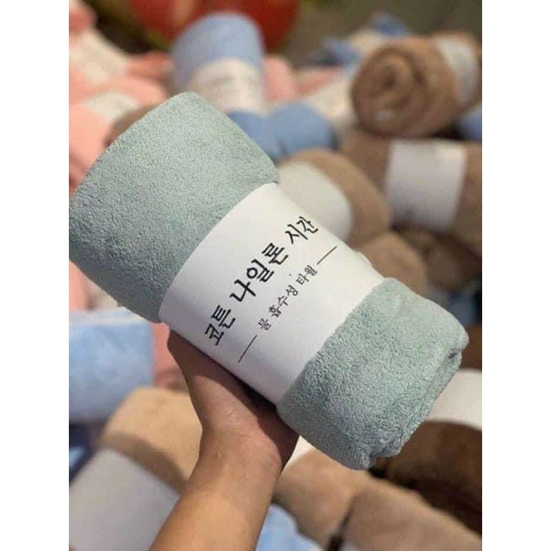 Khăn Tắm Xuất Hàn Khổ To Siêu Mềm