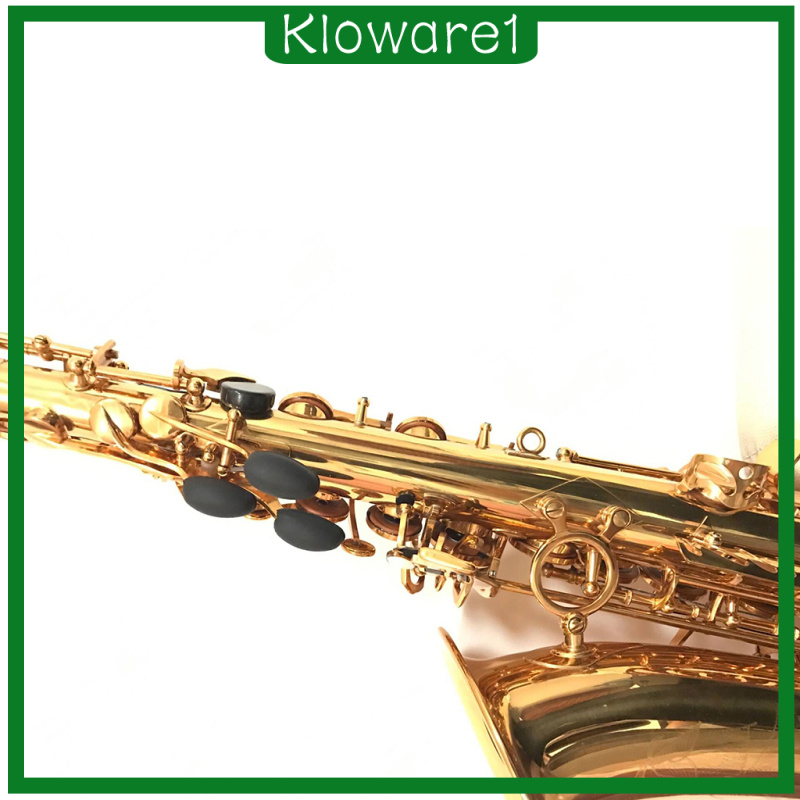 1 Bộ Giá Đỡ Ngón Tay Cái Màu Đen Cho Kèn Alto Tenor Soprano Saxophone Plam