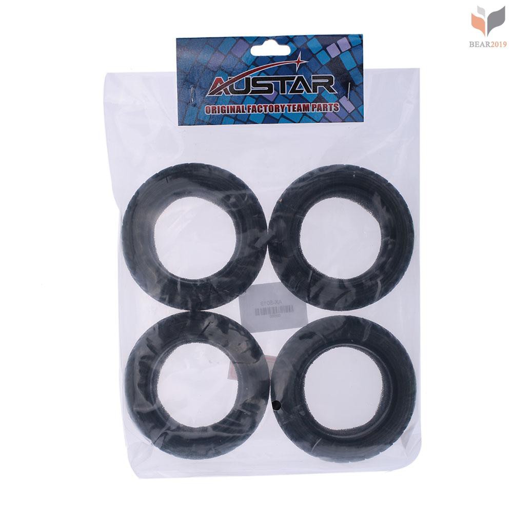 Set 4 bánh xe đồ chơi tỉ lệ 1/10