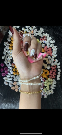 3 Khuôn hoa bột mong nail 3d 4d 5d