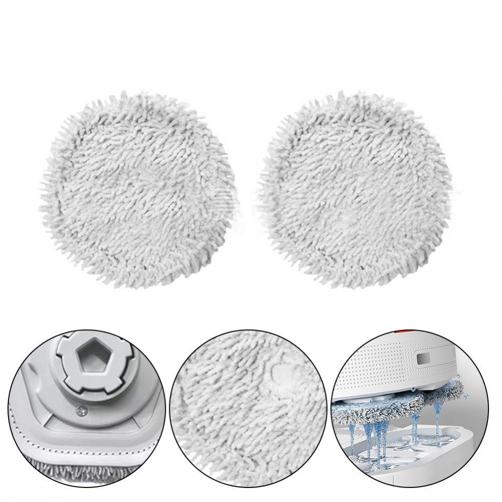 Dreame W10 1 cặp giẻ lau full box chính hãng cho robot hút bụi lau nhà Xiaomi