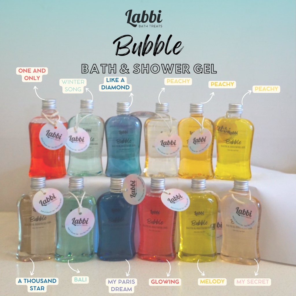 WINTER SONG [Labbi] Tạo bọt bồn tắm / Gel tắm tạo bọt / Bubble Gels