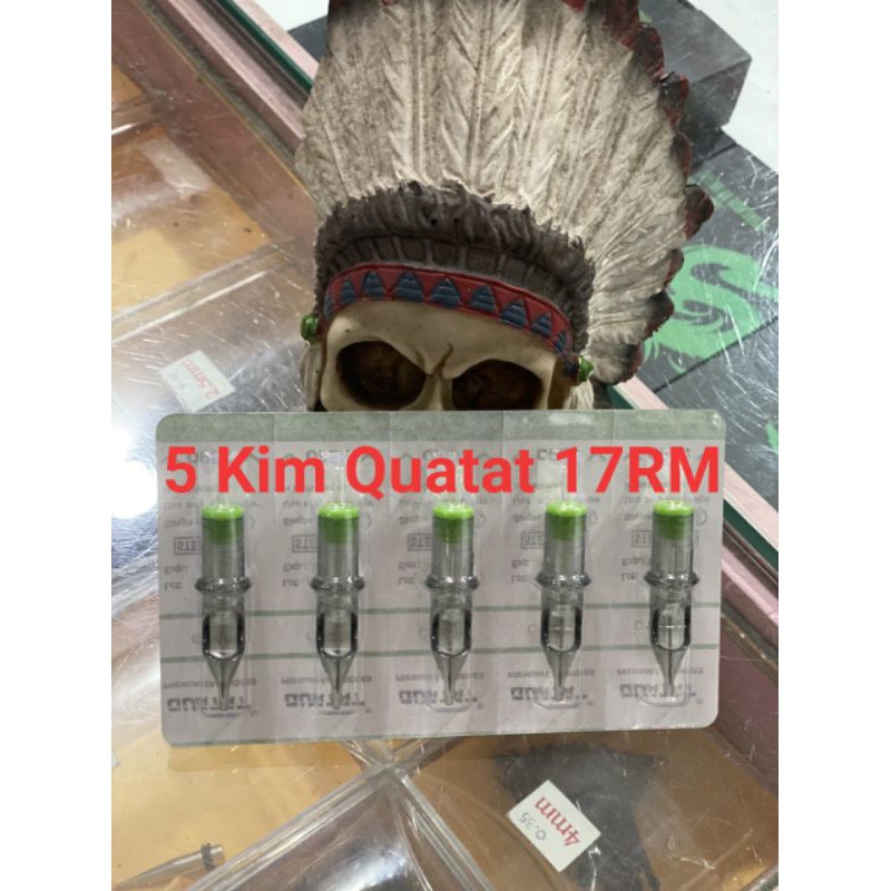 5 Kim Quatat 17RM... kim ngang đánh bóng dành cho máy Pen xăm hình và xăm thẩm mỹ giá 89k/ 5 Kim