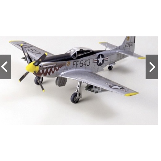 Mô hình máy bay quân sự 1/72 SCALE NORTH AMERICAN F-51D MUSTANG KOREAN WARMô hình máy bay quân sự 1/72 SC 60754 TAMIYA