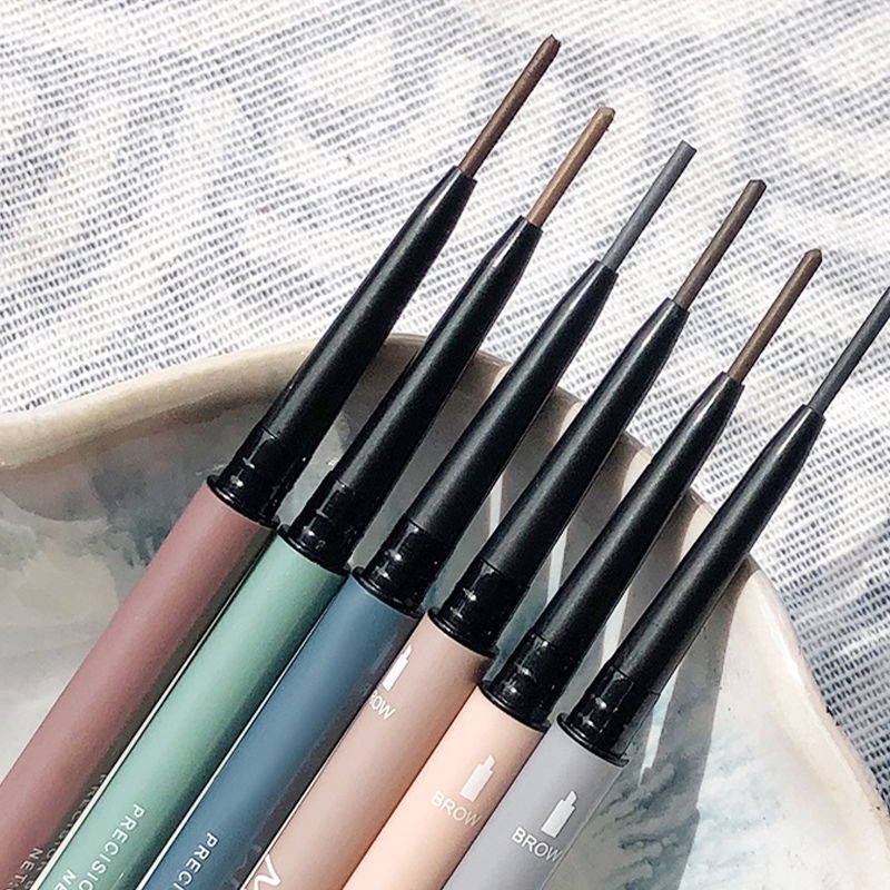 Bút kẻ mày thiết kế hai đầu chống mồ hôi chống nước lâu trôi