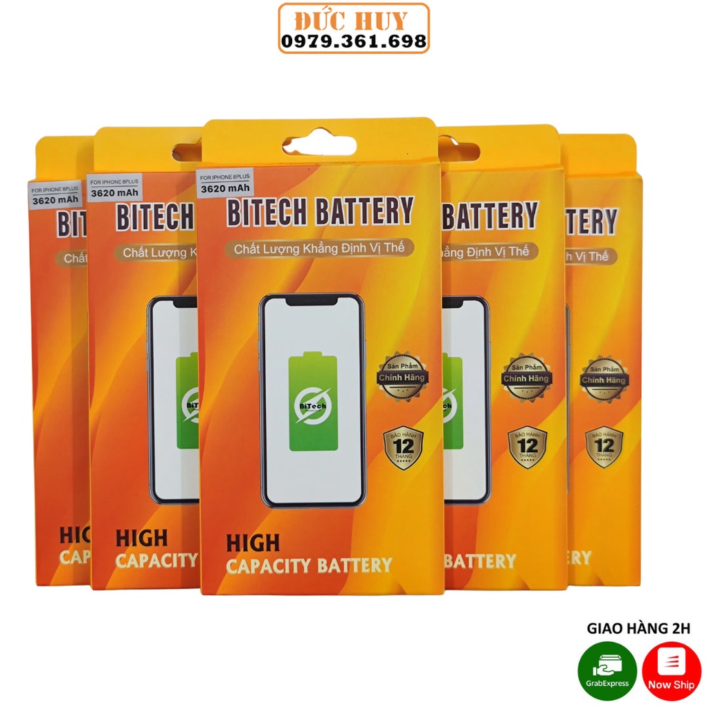 Pin IP8 Plus Dung Lượng Cao BiTech BT-IP8 PLUS ( 3620 mAh )