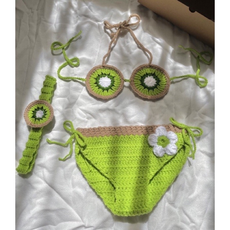 Bikini cho bé bikini handmade cho bé