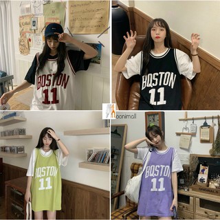 Áo thun bóng rổ unisex có tay áo như hình số 11 - Trùm Chuyên Sỉ Thời Trang