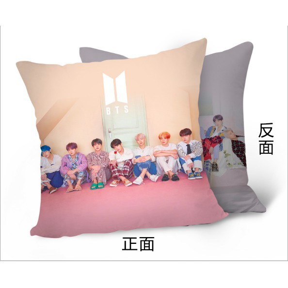 [Sẵn] Gối BTS Persona 40x40cm