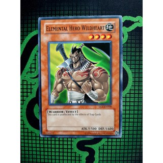 [ Đỗ Lạc Shop ]  Thẻ Bài Mint90 Yugioh Monster Elemental Hero Wildheart  Common