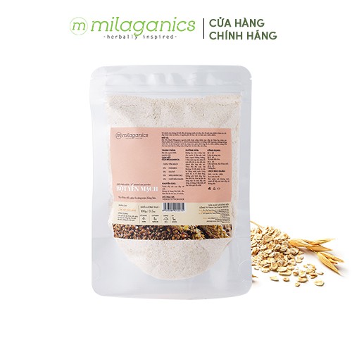 Bột Yến Mạch MILAGANICS 100g