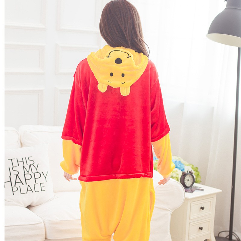 Bộ đồ ngủ hóa trang hình gấu Winnie Pooh