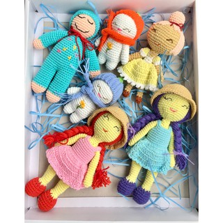 Búp bê len handmade- bellascrochet_corner