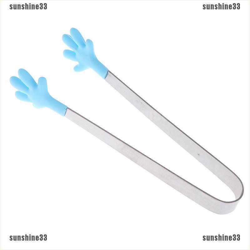 Kẹp gắp thức ăn chất liệu thép không gỉ và silicon