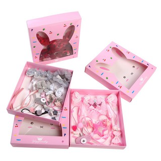 Set kẹp / cột tóc 12 món dễ thương cho bé