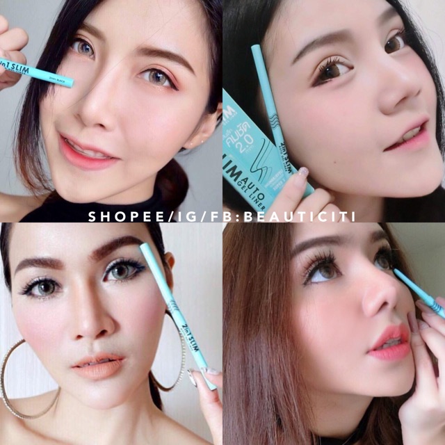 BÚT KẺ MẮT SLIM AUTO GEL LINER THÁI 2 IN 1 ZER ZEA | BigBuy360 - bigbuy360.vn