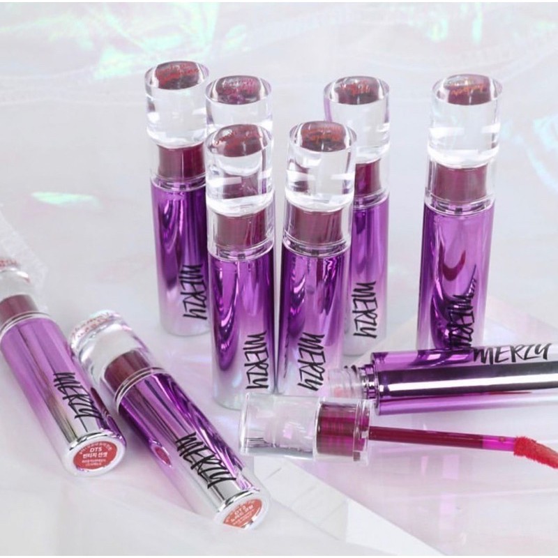 Son Tint Bóng Merzy Aurora Dewy Tint #DT11: Burnt Sienna | BigBuy360 - bigbuy360.vn