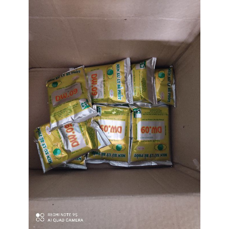 30 gói men bể phốt và bột thông cống