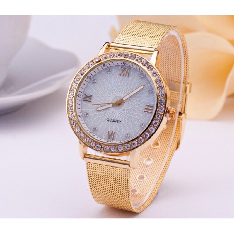 Đồng hồ nữ Quartz đính đá cực iu