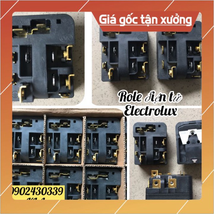 Bộ Rơ le khởi động dùng cho tủ lạnh Electrolux (Combo 10 Cái )