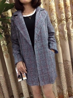 Áo dạ vest kẻ Sang Chảnh