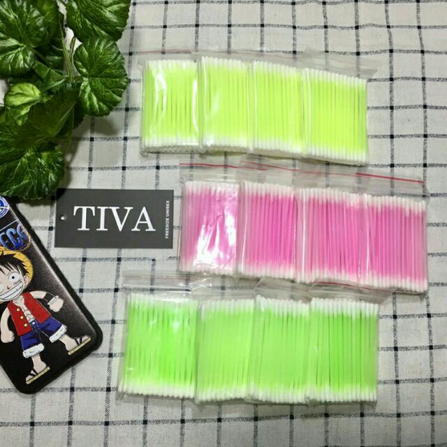 Lốc 12 bịch tăm bông ráy tai người lớn