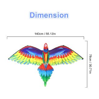 Diều Thả Hình Vẹt 3d Cho Bé