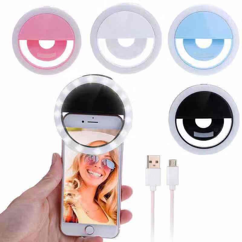 Selfie Ring Fill Light Smart 3 model 36pcs LED Camera phone Rechargeable Phone Light