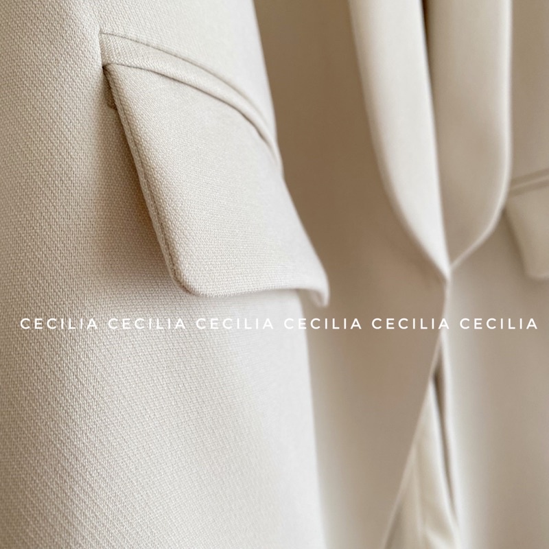 Áo blazer nữ tay lỡ nhún 2 lớp CECILIA Design (Ảnh thật) thiết kế ESTELLE khoác vest 2 lớp, có đệm vai nhiều màu | BigBuy360 - bigbuy360.vn