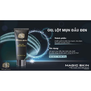 GEL LỘT MỤN ĐẦU ĐEN Magic