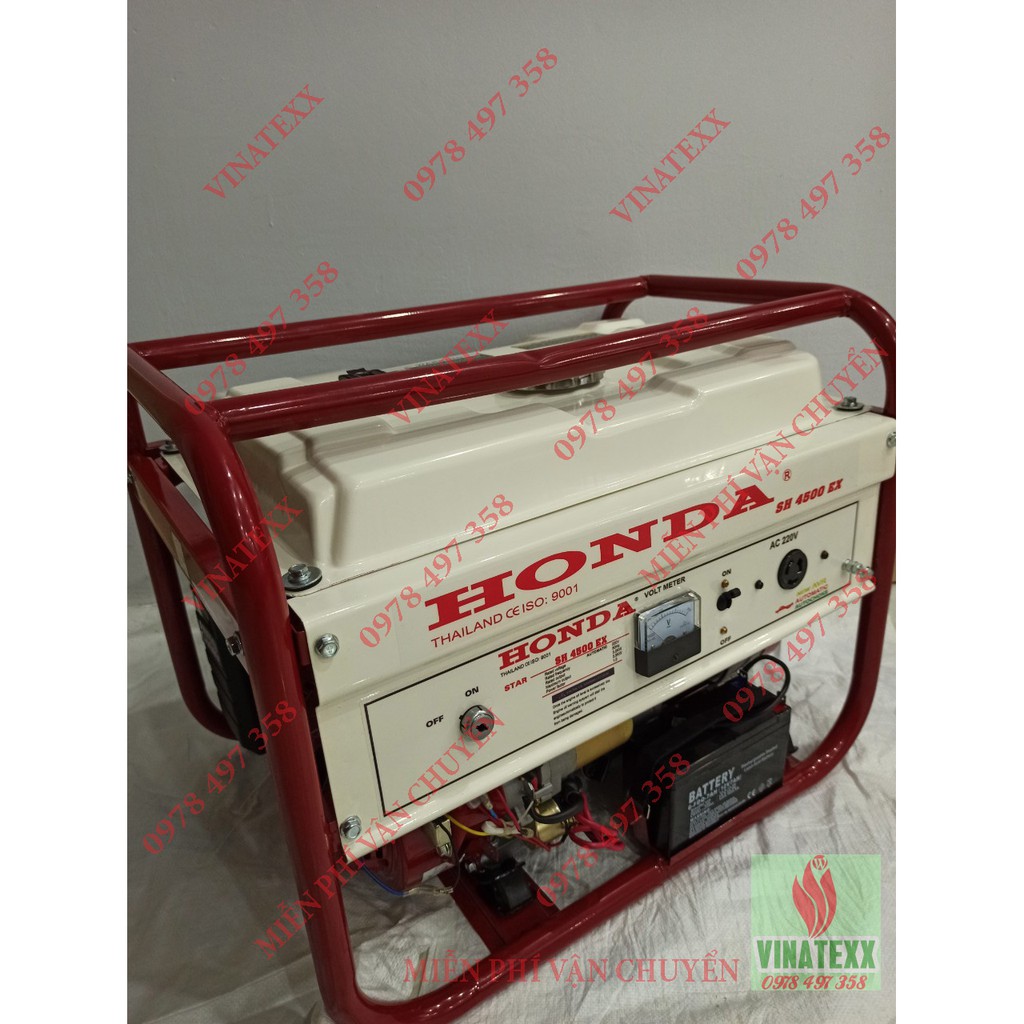 Máy nổ Honda Sh4500Ex, nơi bán máy phát điện rẻ và chất lượng nhất