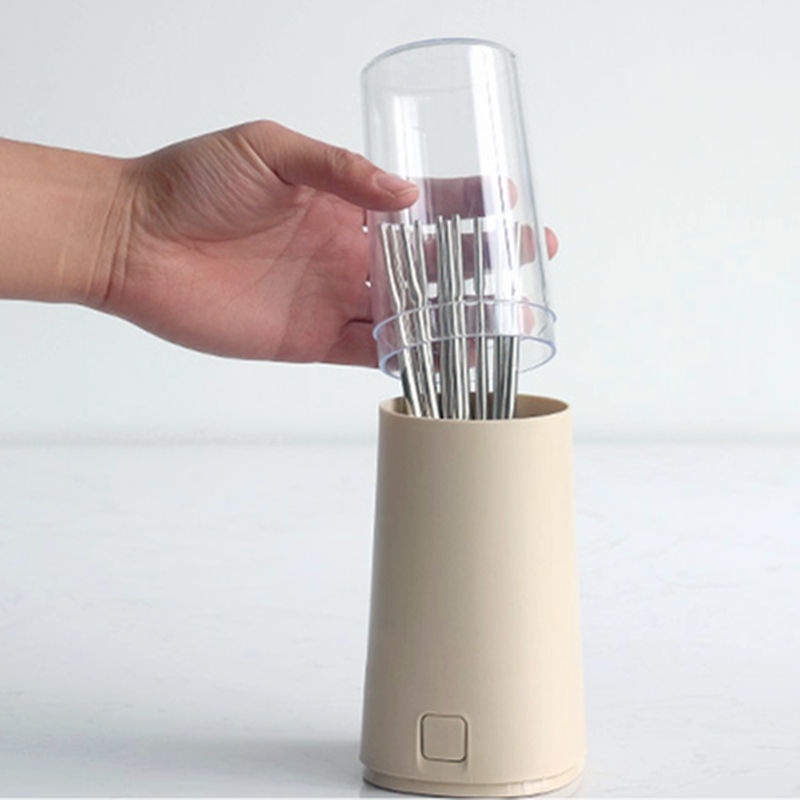 Hộp Đựng Đũa Có Nắp Đậy Chống Bụi Phong Cách Nhật Bản