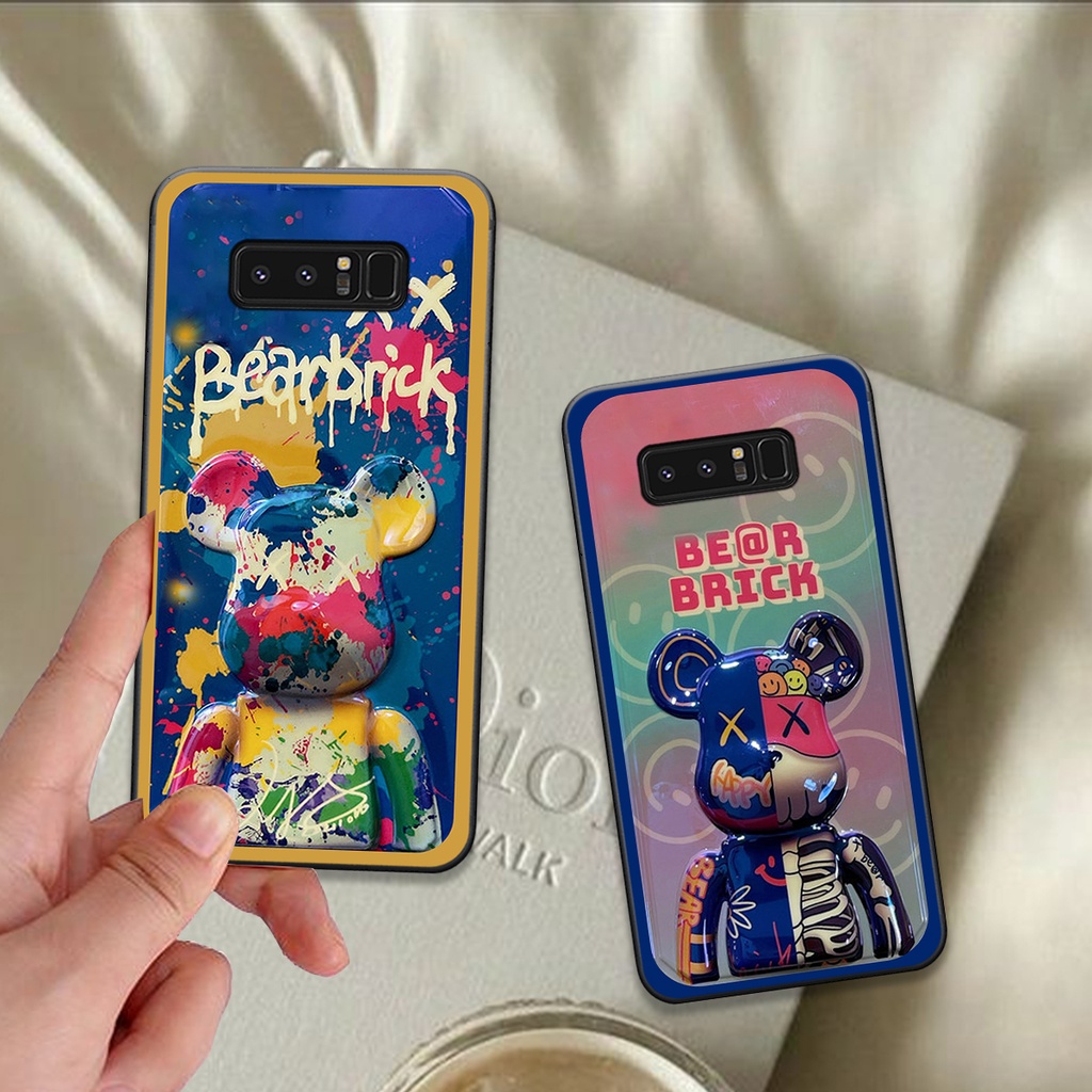 Ốp Samsung Note 8 bộ hình gấu bearick spider man cá tính phong cách siêu ngầu giá rẻ