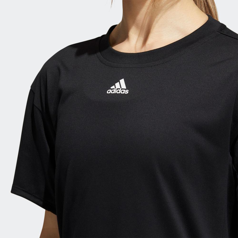 Áo Tee adidas TRAINING Nữ Áo Thun Tập Luyện 3 Sọc AEROREADY Màu đen H51184