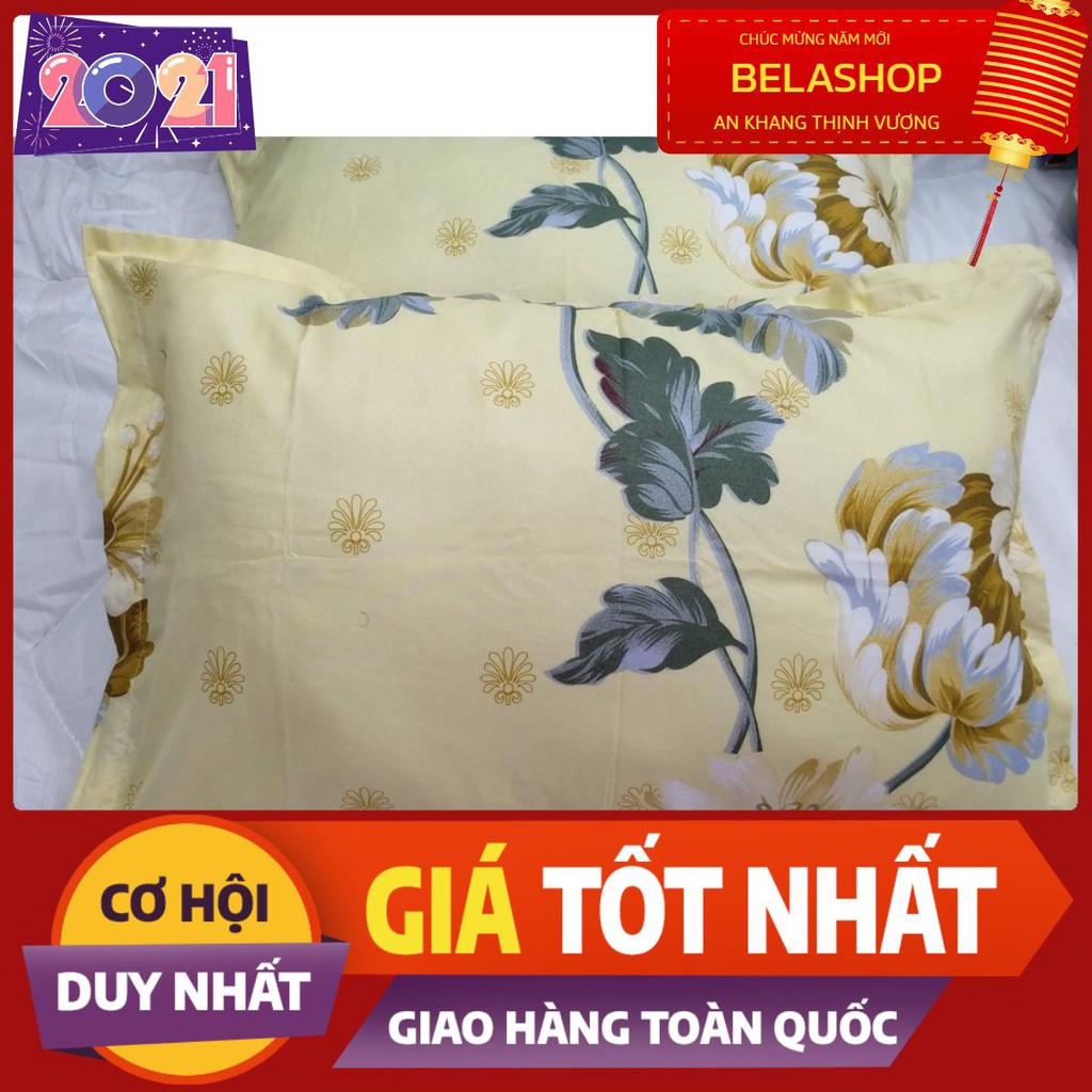 COMBO 2 VỎ GỐI NẰM MẪU HOA CÚC VÀNG