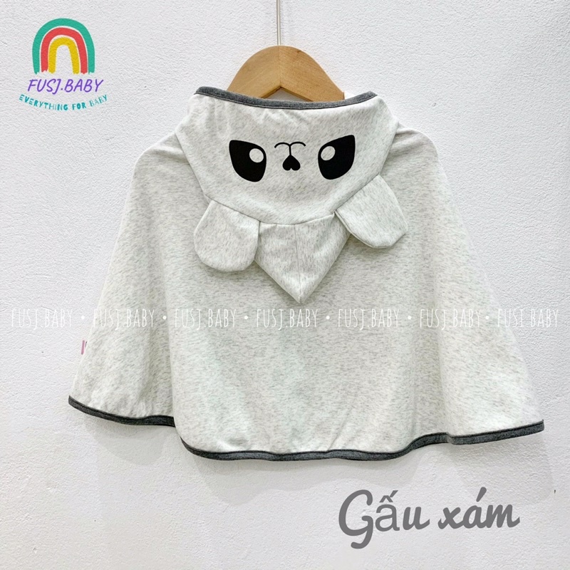 Áo choàng chống nắng cho bé 100% cotton mịn mát , áo cánh dơi cho bé