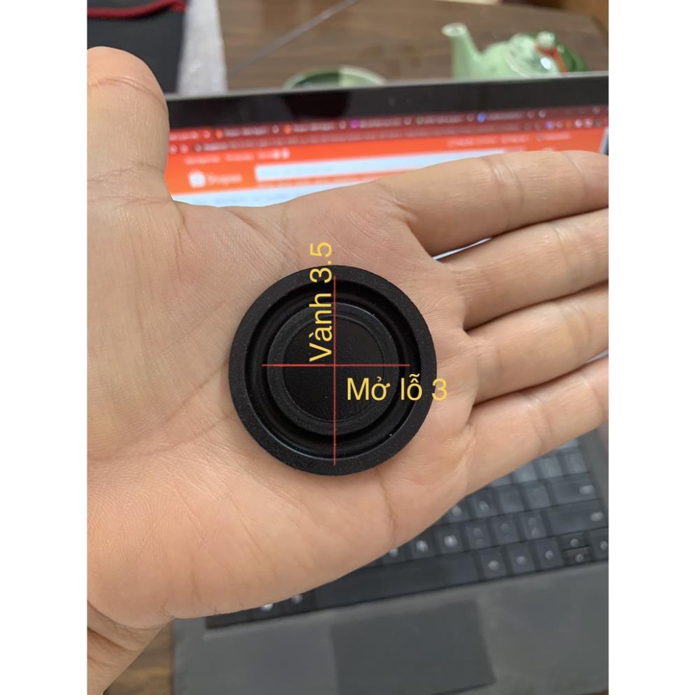 Màng Loa Cộng hưởng 7,5 cm mở lỗ 7cm và 3,5 mở lỗ 3cm