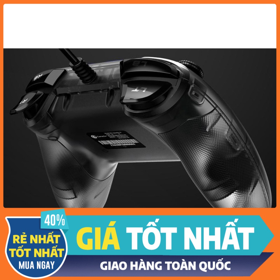 SALE QUÁ TAY Tay cầm chơi game Gamesir T4W - T4 pro - tay cầm chơi game có dây đèn led, chế độ rung cực mạnh $$$