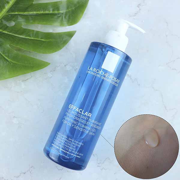 Sữa Rửa Mặt La Roche-Posay Effaclar Purifying Foaming Gel Cho Da Dầu Mụn, Da Nhạy Cảm