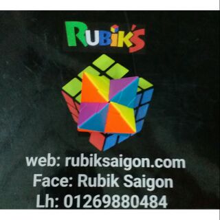 2x2x2 Transform pyraminx ShuangZiTa stickerles