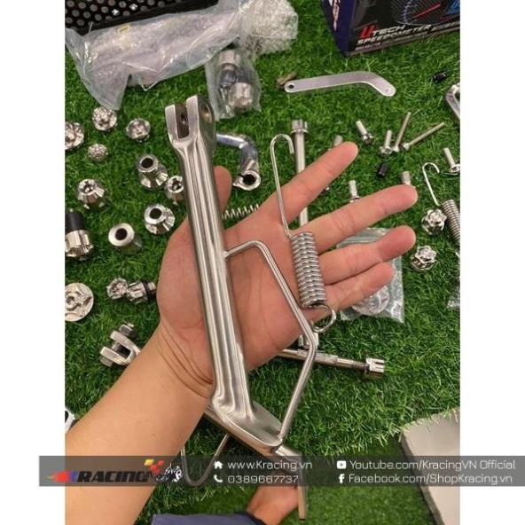 Chống nghiêng inox cho Xe Wave/Dream/Fu/Vario/Ex/Winner