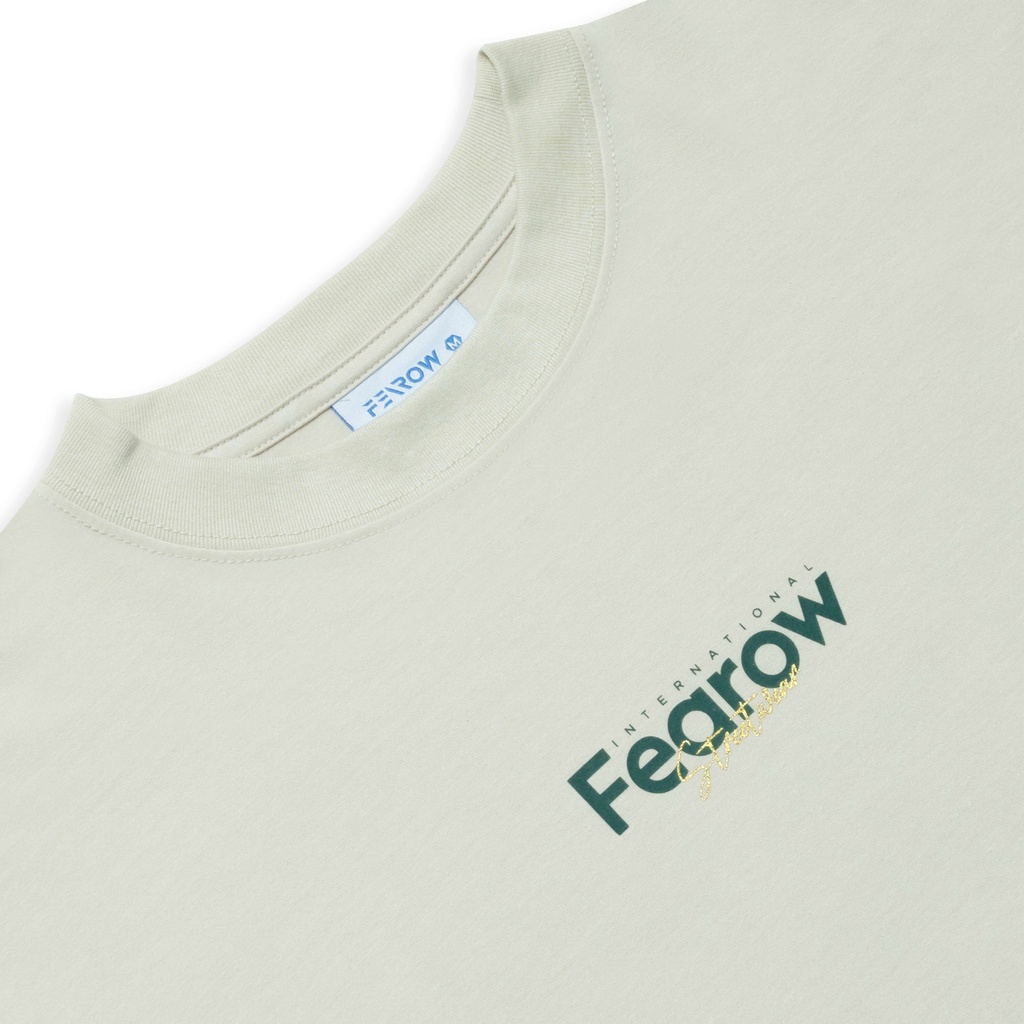 Áo thun nam nữ local brand unisex Fearow Multifont / Màu Xám Sáng - FW165